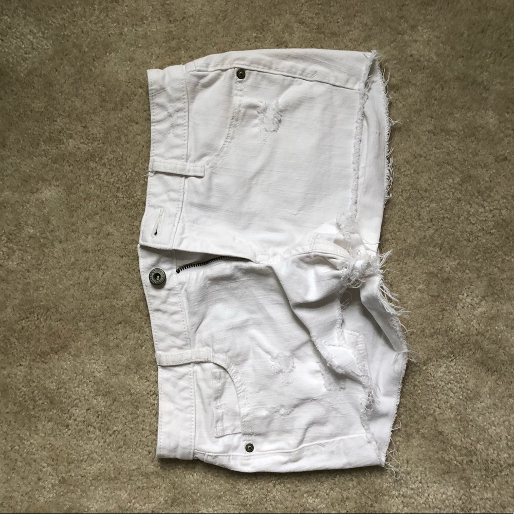 White shorts